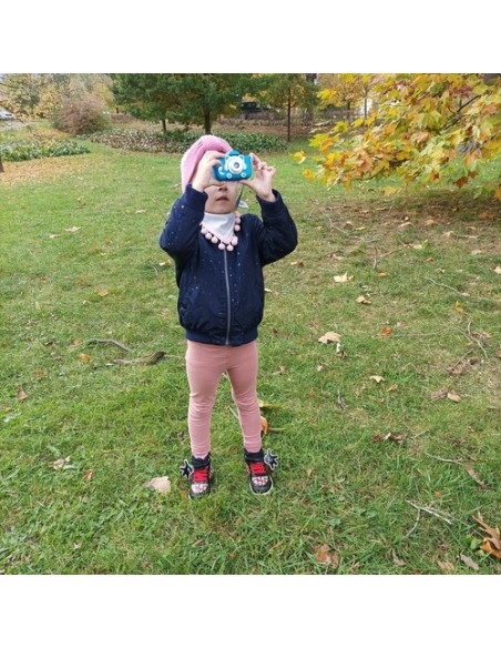 Kruzzel AC22295 mėlynas skaitmeninis fotoaparatas