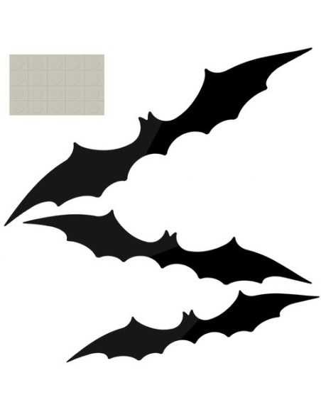 Šikšnosparnis - dekoracijų rinkinys iš 3 vnt. Malatec 22004