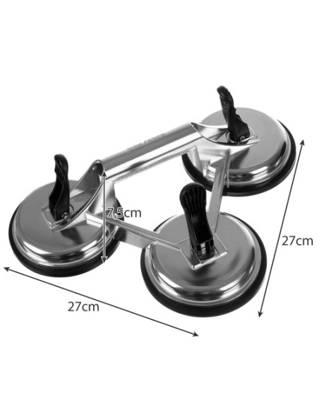 Siurbimo taurelės - 3x „Bigstrene“ laikikliai 22361