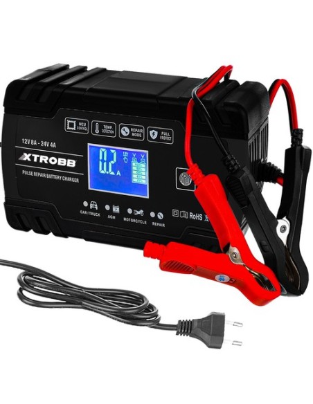 Xtrobb 22463 akumuliatoriaus lygintuvas