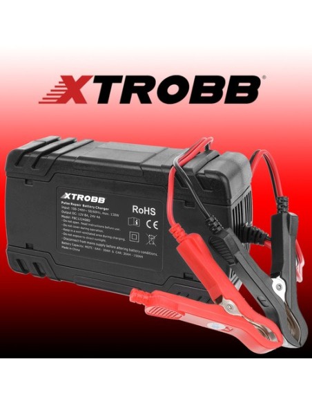 Xtrobb 22463 akumuliatoriaus lygintuvas