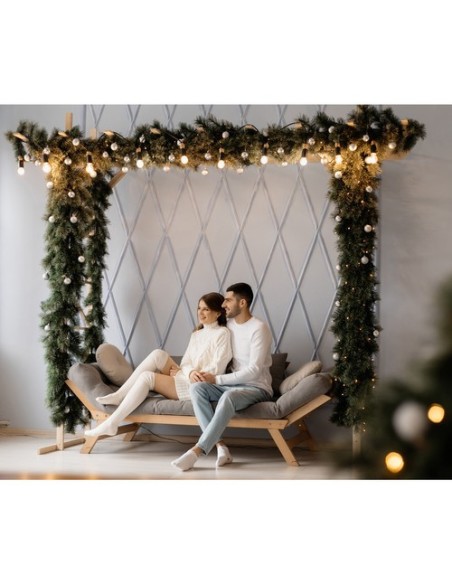 Kalėdų eglutės girlianda 2,7 m HQ Ruhhy 22323