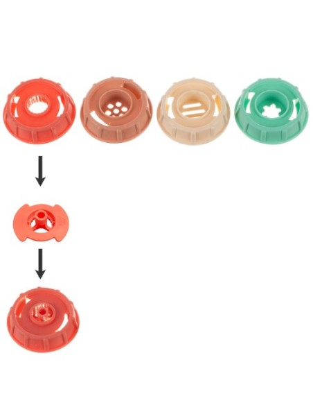 Plastikinė masė - rinkinys Kruzzel 22526