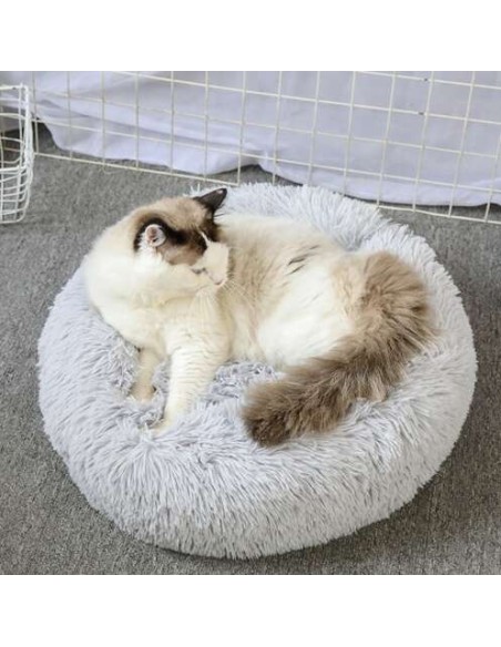 Plaukuotas šunų guolis, pilkas 22759