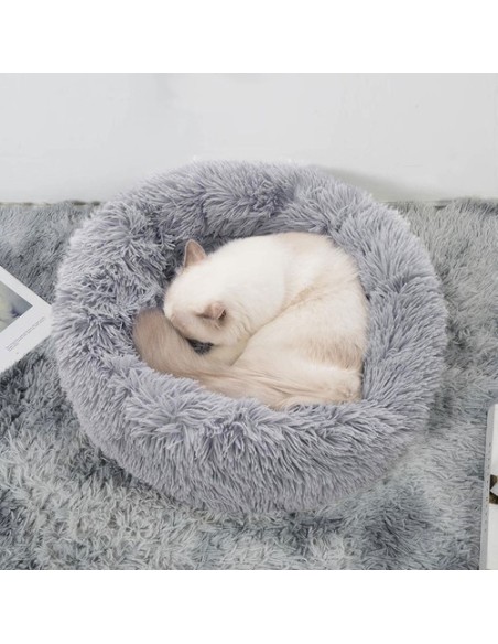 Plaukuotas šunų guolis, pilkas 22759