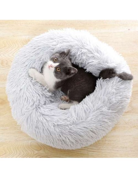 Plaukuotas šunų guolis, pilkas 22759