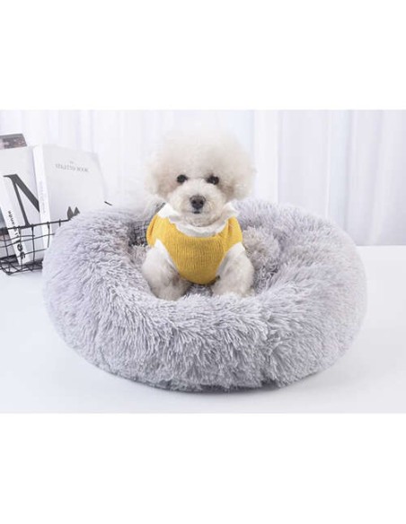 Plaukuotas šunų guolis, pilkas 22759