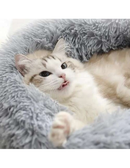 Plaukuotas šunų guolis, pilkas 22759