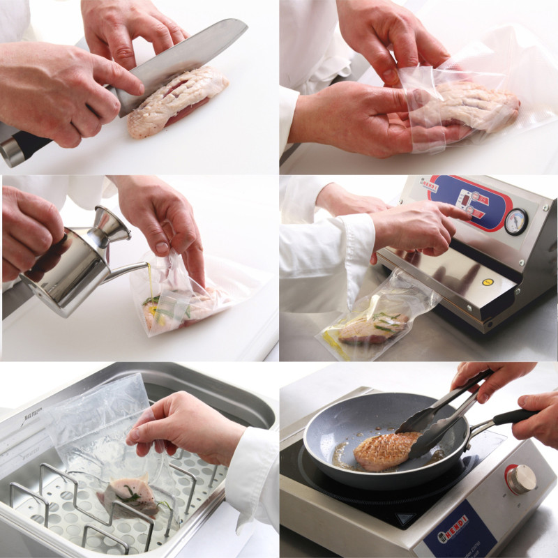 Sous Vide GN2/3 400W lėta viryklė – Hendi 225264