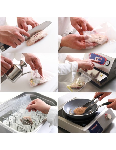 Sous Vide GN2/3 400W lėta viryklė – Hendi 225264