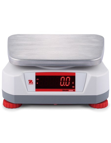 VALOR 2000 virtuvinių svarstyklių valdymas vandeniui atsparus gastronominis IP68 LED 6Kg /1g - OHAUS V22PWE6T VALOR 2000 virtuvinių svarstyklių valdymas vandeniui atsparus gastronominis IP68 LED 6Kg /1g - OHAUS V22PWE6T