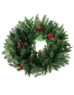 Kalėdinis papuošimas durų vainikas Dekoratyvinis dekoratyvinis ornamentas 60 cm storis XXL