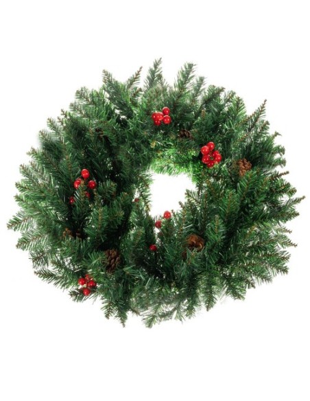 Kalėdinis papuošimas durų vainikas Dekoratyvinis dekoratyvinis ornamentas 60 cm storis XXL