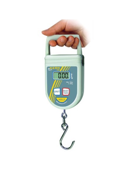 Rankinės pakabinamos svarstyklės CH LCD 15Kg / 20g - KERN CH 15K20 Rankinės pakabinamos svarstyklės CH LCD 15Kg / 20g - KERN CH 15K20