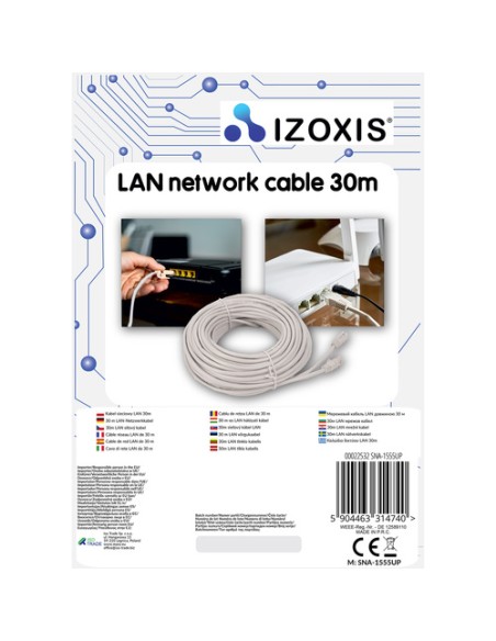 30m Izoxis 22532 LAN kabelis
