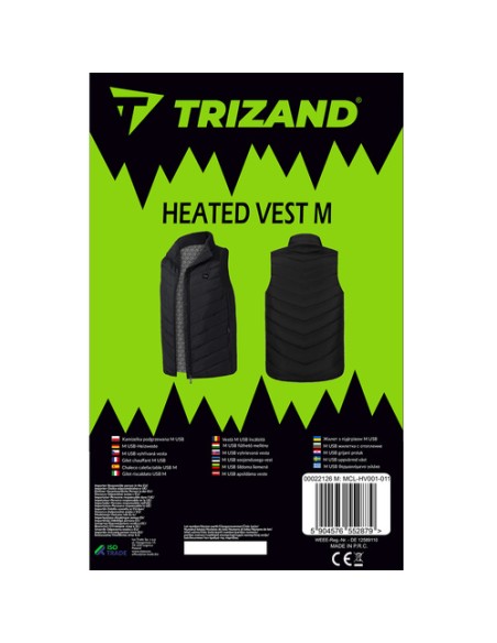 Šildoma liemenė M USB Trizand 22126