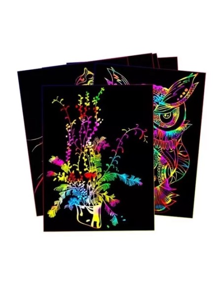 Nubraukiamų lakštų rinkinys + medinis rašiklis 22449