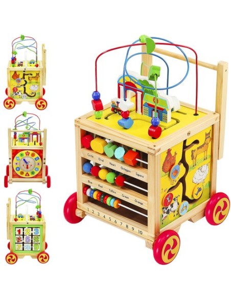 Medinis stūmikas - Mokomasis kubas 22606