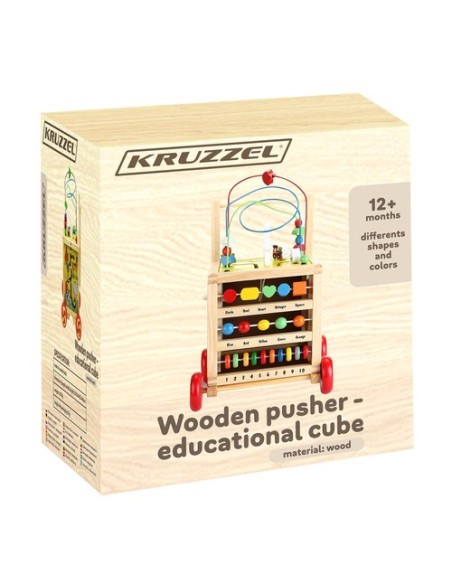 Medinis stūmikas - Mokomasis kubas 22606