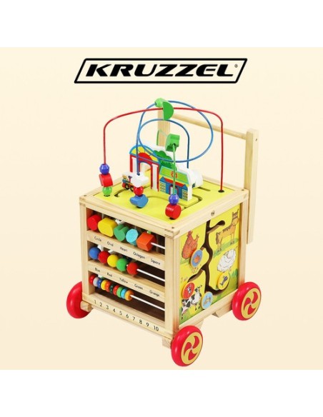 Medinis stūmikas - Mokomasis kubas 22606