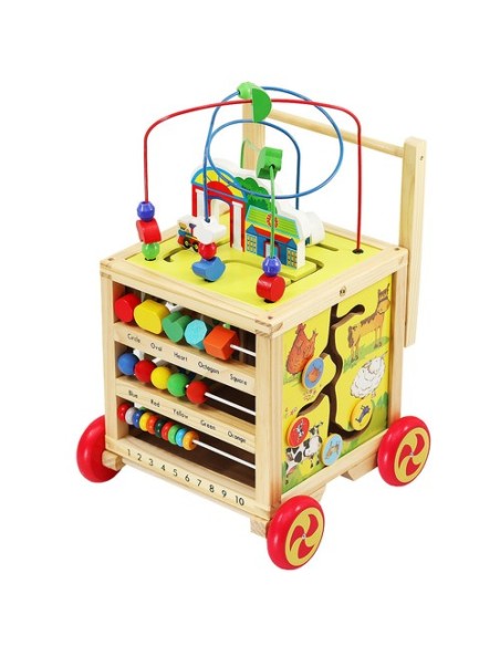 Medinis stūmikas - Mokomasis kubas 22606