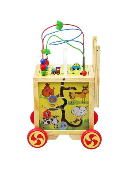 Medinis stūmikas - Mokomasis kubas 22606