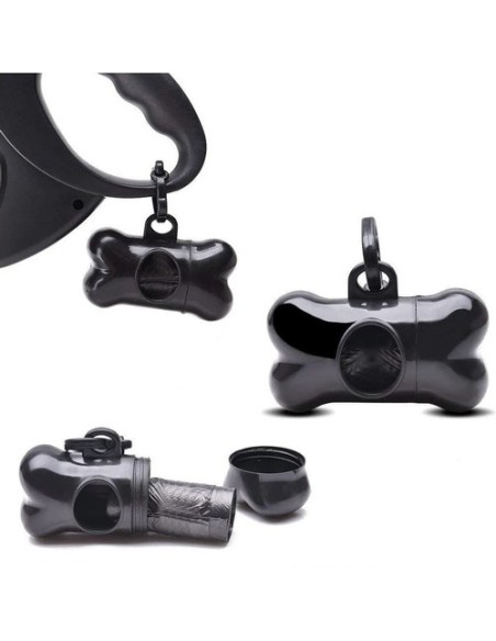 Ekskrementų maišelių rinkinys + dėklas Purlov 22812