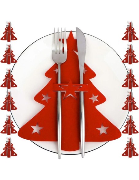 Stalo įrankių dėklas - eglutės, 12 vnt. Ruhhy 22304