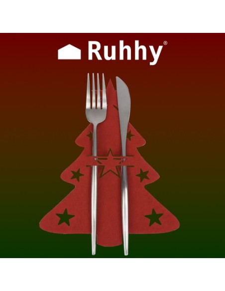 Stalo įrankių dėklas - eglutės, 12 vnt. Ruhhy 22304