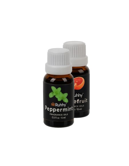 Kvapieji aliejai - 10 vnt. rinkinys, 15 ml, Ruhhy 21938