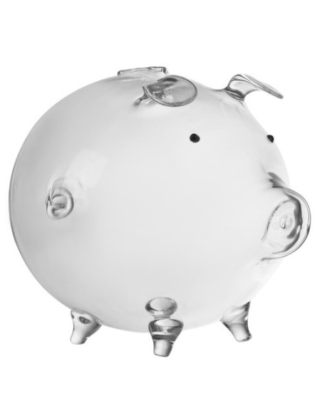 Piggy bank - stiklinė kiaulė Ruhhy 22588
