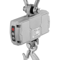 Laikymo kablio svarstyklės su nuotolinio valdymo pulteliu didelis LCD ekranas 1T 1000 / 0,5 kg