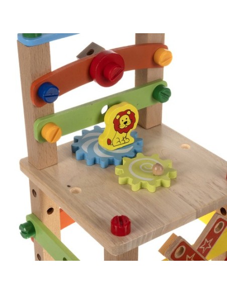 Medinė surinkimo kėdė Kruzzel 22506