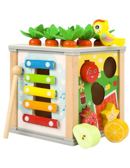 Medinis lavinantis kubas - rūšiuotojas Kruzzel 22566