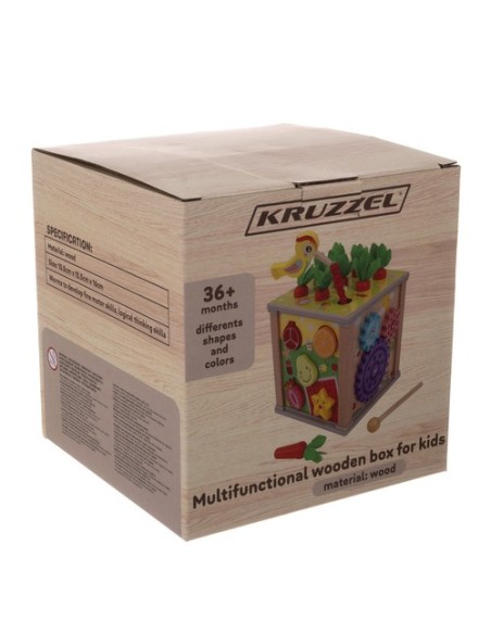 Medinis lavinantis kubas - rūšiuotojas Kruzzel 22566