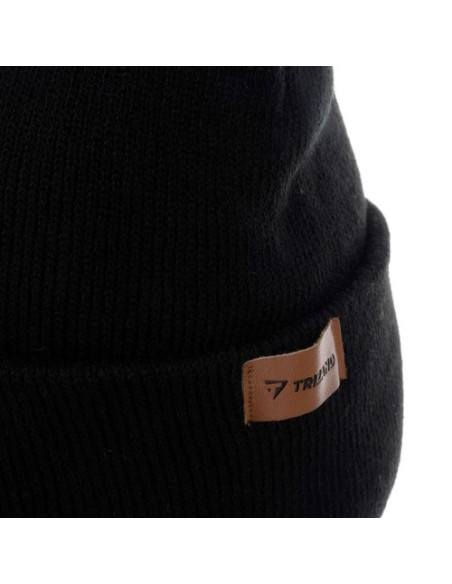 Žieminė kepurė su žibintuvėliu - juoda Trizand 22663