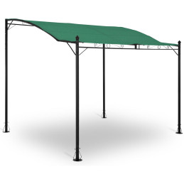 Sodo stogo pavėsinė 2,6 x 3 x 2,5 m žalia