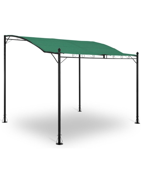 Sodo stogo pavėsinė 2,6 x 3 x 2,5 m žalia Sodo stogo pavėsinė 2,6 x 3 x 2,5 m žalia