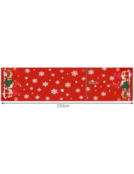 Kalėdų stalo bėgikas 220x40cm Ruhhy 22483