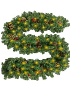 Kalėdų eglutės girlianda 2,7m su Ruhhy 22322 LED lemputėmis