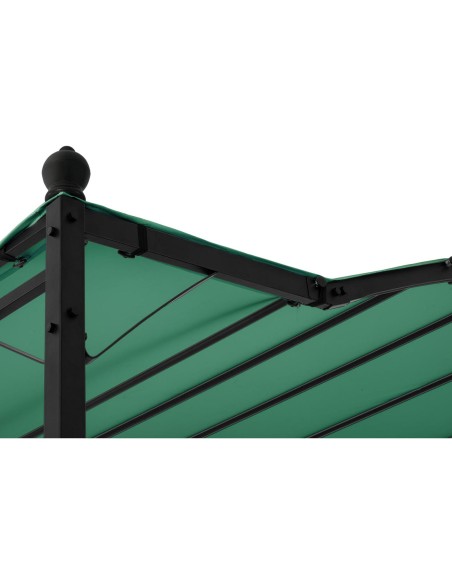 Sodo stogo pavėsinė 2,6 x 3 x 2,5 m žalia Sodo stogo pavėsinė 2,6 x 3 x 2,5 m žalia