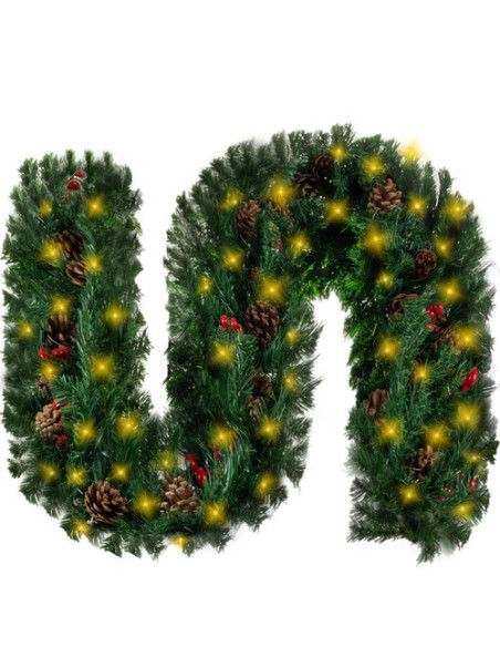 Kalėdų eglutės girlianda 2,7m su Ruhhy 22322 LED lemputėmis