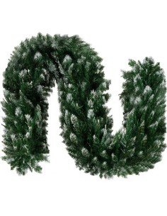 Apsnigta Kalėdų eglutės girlianda 2,7 m HQ Ruhhy 22326