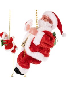 Kalėdų Senelis ant virvės - Kalėdų puošmena Ruhhy 22502