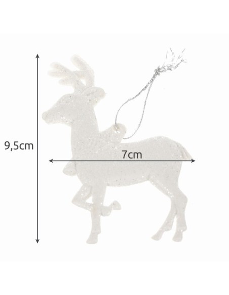 Kalėdiniai niekučiai - elniai 9 vnt. Ruhhy 22517