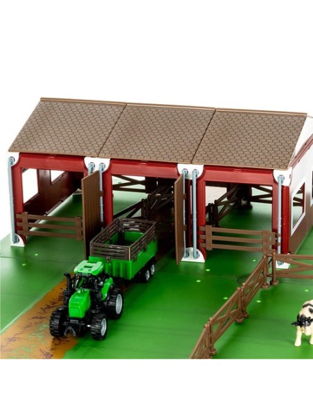 Ūkis su gyvuliais + 2 ūkio automobiliai 22404