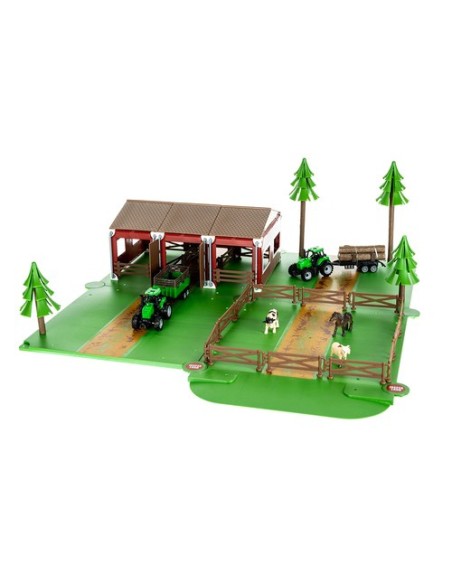 Ūkis su gyvuliais + 2 ūkio automobiliai 22404