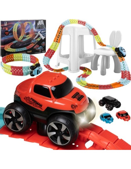 Lenktynių trasa - 193 detalės + automobilis 22461