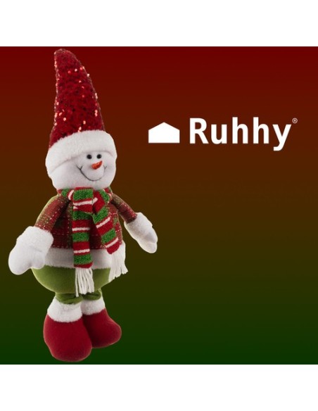 Kalėdinis sniego senelis - teleskopinis 95cm Ruhhy 22331