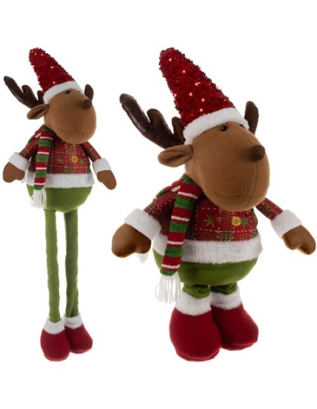 Kalėdinis elnias – teleskopinis 95cm Ruhhy 22329